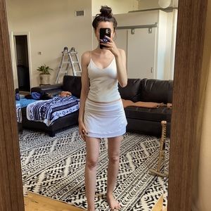 White Athleta skort XS
